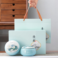 移动端:送礼茶叶礼盒装花果香碧螺春绿茶高级高档中秋节日礼品送长辈领导