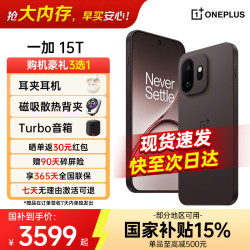 一加 15T 手机 12GB+256GB 纯粹可可