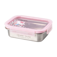 乐扣乐扣 316L不锈钢保鲜盒 Hello Kitty款 600ml