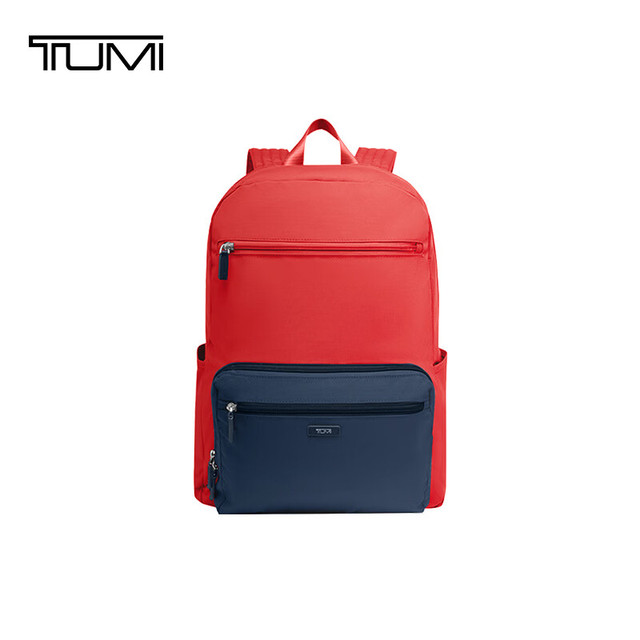 旅行收纳：TUMI Packbles轻便双肩包时尚日常通勤休闲拼色背包 可折叠