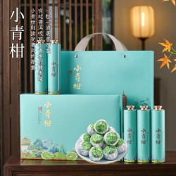 天洲溪 茶叶 普洱茶陈皮之乡新会小青柑云南熟普洱 茶叶礼盒装250g