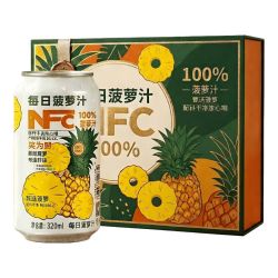 笑为鲜 NFC菠萝汁 320mL*6罐