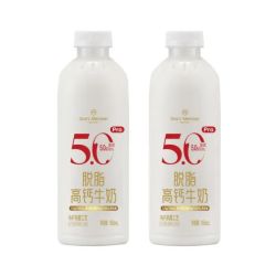 1号会员店 5.0蛋白脱脂高钙牛奶950ml*2瓶
