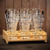 宝石精酿啤酒杯  4只装