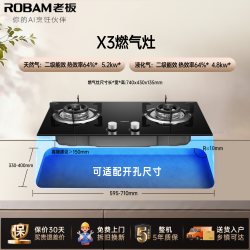 老板 JZT-22B1A 嵌入式燃气灶 12T