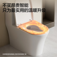 箭牌 恒温加热抗菌人体工学座圈12655 290-390选305mm