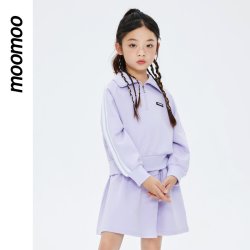 莫莫 美特斯邦威 女童针织套裙春季