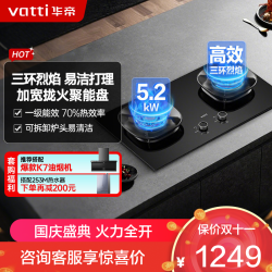 华帝 JZT-i10309 5.2kW猛火 天然气燃气灶
