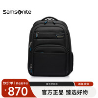 新秀丽 BQ3*09002 男士电脑双肩包 黑色
