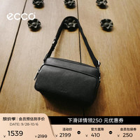 ecco 9107759 简约多功能 黑色 斜挎包