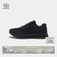 户外徒步：KOLON SPORT LUFC5MT402-BK VIBRAM大底 黑色 37码 户外休闲鞋
