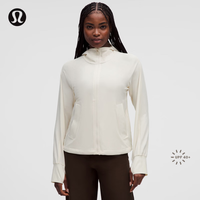 lululemon 丨Lightweight Stretch 女士轻盈版夹克 防晒 LW4CLZS 浅象牙白 S