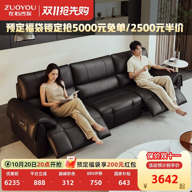 左右家私 大象耳朵电动沙发