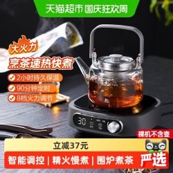 美的 电陶炉家用小型电煮炉迷你煮茶器烧水电磁炉