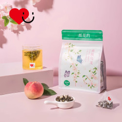 一纸花约 蜜桃乌龙茶白桃乌龙茶水果茶三角茶包冷热泡袋泡果茶