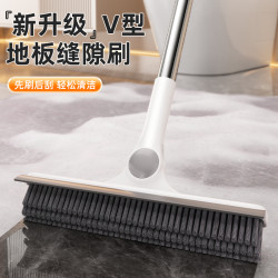地缝刷洗手台边角浴室缝隙专用刷长柄刷刷可上墙瓷砖缝隙专用刷