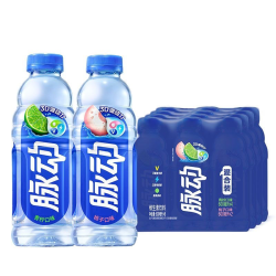 脉动 青柠桃子味菠萝味饮料600ml*15瓶补充维生素饮料整箱正品装