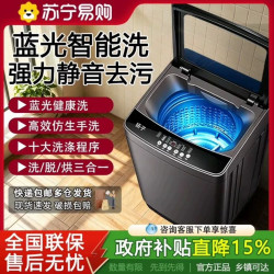 12KG全自动洗衣机家用大容量波轮洗衣机