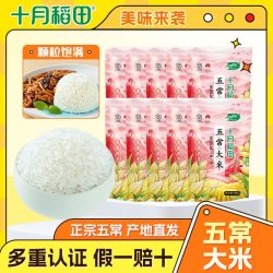 十月稻田 寒露秋香 五常大米