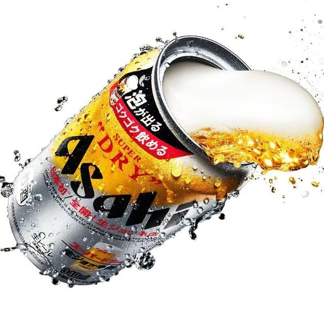 宅家食光：朝日啤酒 超爽生啤 全开盖啤酒 485ml*24罐 日本原装进口
