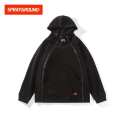 SPRAYGROUND 鲨鱼嘴潮流套头卫衣男女美式宇航领连帽拉链帽衫春秋