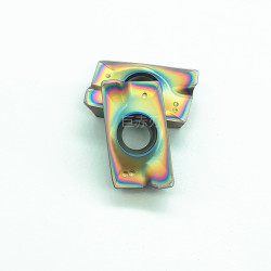 数控铣刀片加工中心APMT1135 APMT1604PDER钢件 不锈钢大小R0.8