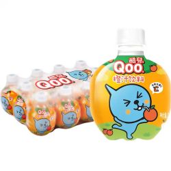 美汁源 酷儿Qoo果汁饮料维生素C迷你便携装260ml*12瓶整箱装
