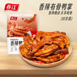 春江 香辣大鸭掌 250g 10袋装
