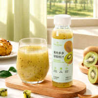 1号会员店 果肉多多猕猴桃汁纯果汁248ml*8瓶/箱 0添加0脂