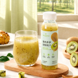 1号会员店 果肉多多猕猴桃汁纯果汁248ml*8瓶/箱 0添加0脂