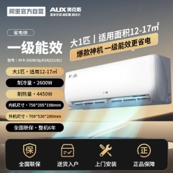 奥克斯 省电侠PRO1.5匹新一级冷暖变频节能家用空调官方正品117