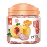 宅家食光：华味亨 盐津桃肉干 120g×1罐