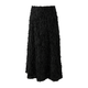 三彩 ibudu系列 羽毛A字半身裙