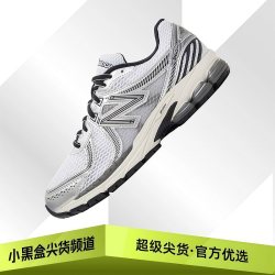 new balance NB 860 v2 复古千禧 低帮跑步鞋 银灰 D宽 ML860