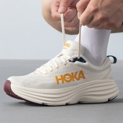 HOKA One One跑步鞋男鞋邦代8公路Bondi 8运动鞋缓震回弹透气跑鞋