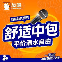 友唱 全天场4小时（酒水可自带）