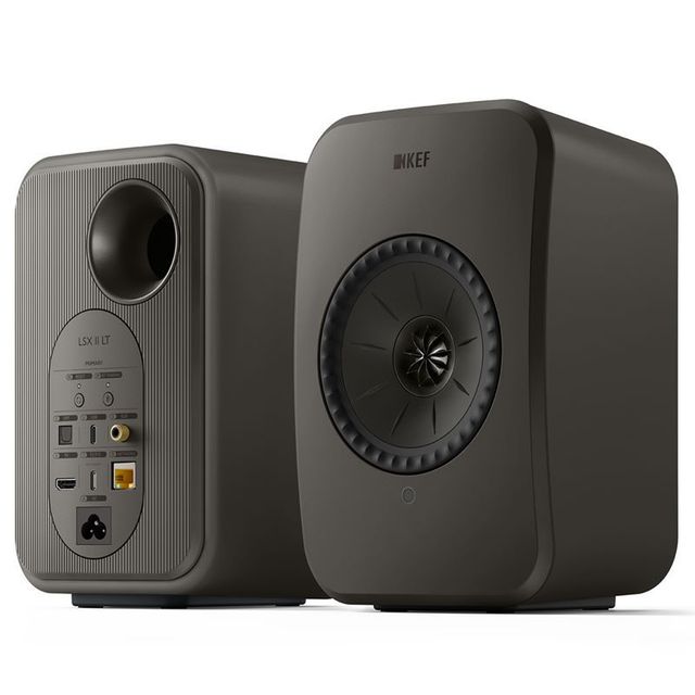 宅家玩乐：KEF LSX II LT轻奢版桌面立体声2.0有源音箱