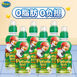 Pororo 汇源 果肉多 桃汁果汁饮料 350mL