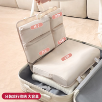 清洁收纳：旅行收纳袋内衣内裤分装整理包出差旅游行李箱装衣服贴身衣物袋子