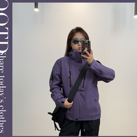 户外徒步:三合一新款石墨烯秋冬冲锋衣防风防水户外休闲时尚旅游登山服外套