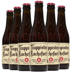 罗斯福 Rochefort/罗斯福 6号 修道院风格双料啤酒 330ml 裸瓶装 16°P 330ml 6瓶