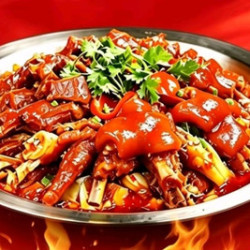 双人排骨凤爪猪蹄煲（超大份）