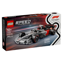 乐高 奥迪F1车队R26模型跑车 积木拼插玩具