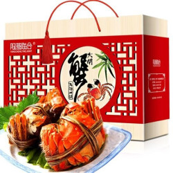 阳澄联合 鲜活大闸蟹现货全母蟹 3.0-3.3两 10只