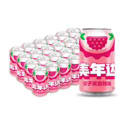 百事 可乐美年达妃子笑荔枝味 330ml*24罐 新品区域限定