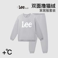 Lee 儿童睡衣男女童家居服套装圆领套头可居家外穿