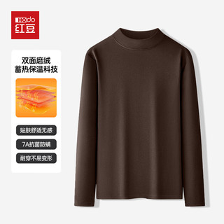 红豆 7A抗菌加厚保暖 男士长袖T恤