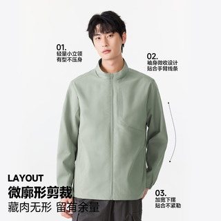 名创优品 男士夹克 黑色 XL