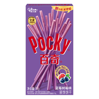 格力高 百奇 蓝莓树莓味 涂层饼干棒 45g