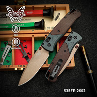 户外徒步：蝴蝶 BENCHMADE班奇梅德蝴蝶美国进口折叠刀户外便携EDC野营折叠刀535FE-2602